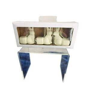 Horizon Group‎ Bunny Plant Figurals Set Of 3 Bunny Plant Feet NWT